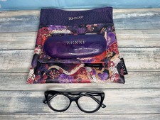 ZENNI BLACK OPULENCE Cat Eye Eyeglasses Frames with Extras