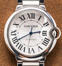 Cartier Ballon Bleu 36mm Automatic Steel Bracelet Roman Numerals W6920046 5