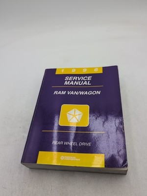 1996 Dodge Ram Van Wagon Factory Shop Repair Service Manual