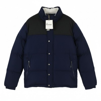 Penfield Herren Winterjacke 2XL Dunkelblau Gefüttert Gepolstert Steppjacke