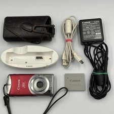 CANON IXY DIGITAL L3 PowerShot SD20 DIGITAL ELPH red compact 1 day shipping