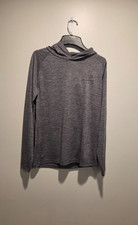 Vineyard Vines Shirt Men's XS Grey Lightweight performance Hoodie Long Sleeve