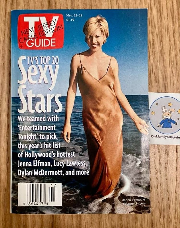 TV Guide Sexy Stars Jenna Elfman Nov 22, 1997, used