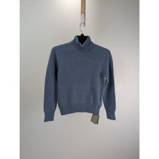 Tom Ford Turtle Neck Sweatshirt in Blue Brand New with Tags 48