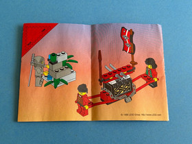 LEGO Ninja #6033 - Treasure Transport - Incomplete Sold As Is - See Description