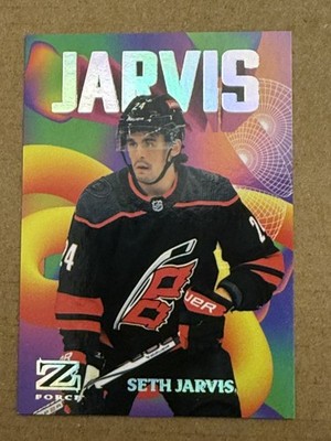 Upper Deck 2023-24 Skybox Metal Universe Z-Force Seth Jarvis # /399