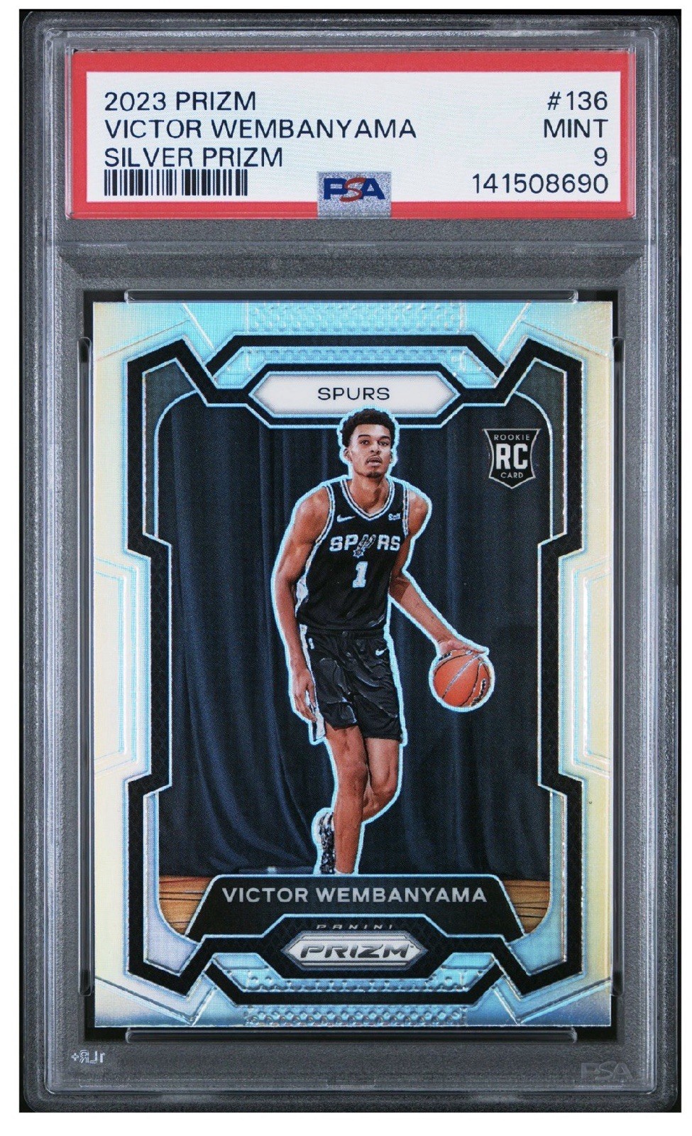 2023-24 Panini Prizm - Victor Wembanyama #136 Silver Prizm (RC)