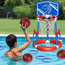 Pool Basketball Hoop Poolside with Backboard  Ring Toss Pool Games,Floating ...
