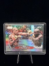 2025 Topps Stadium Club UFC Alex Pereira Rainbow Foil 25/25 Bookend!!
