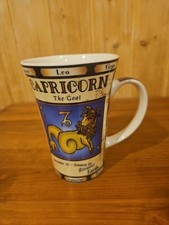 Zodiac Mug Capricorn, Ceramic Coffee Mug, 12.5cm Tall, Brand New, No Box