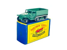 Matchbox Lesney No. 49 BPW Army Half Track Mark III Personnel Carrier w/B2 Box