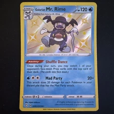 Galarian Mr. Rime SV021/SV122 Shining Fates: Shiny Vault Holo