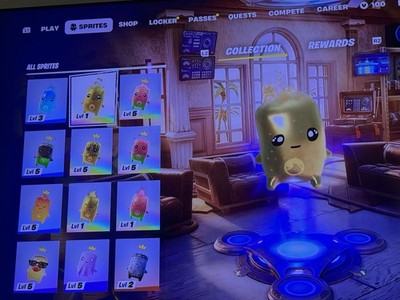 Fortnite Sprites Collection Level 5 In-Game Virtual Collectible Game Item/Asset