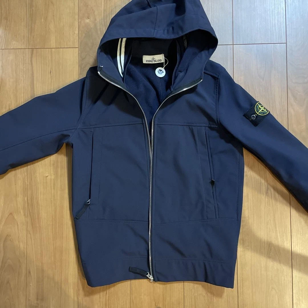 Stone Island Giacca Softshell Navy