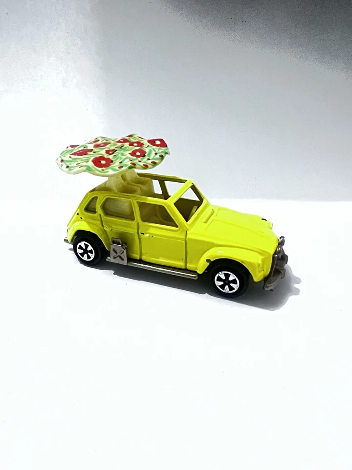 CITROEN DYANE 237 MAHARADJAH JAUNE MAJORETTE En Amarillo 1/60 Hecho en Francia (637) Foto 3 de 4