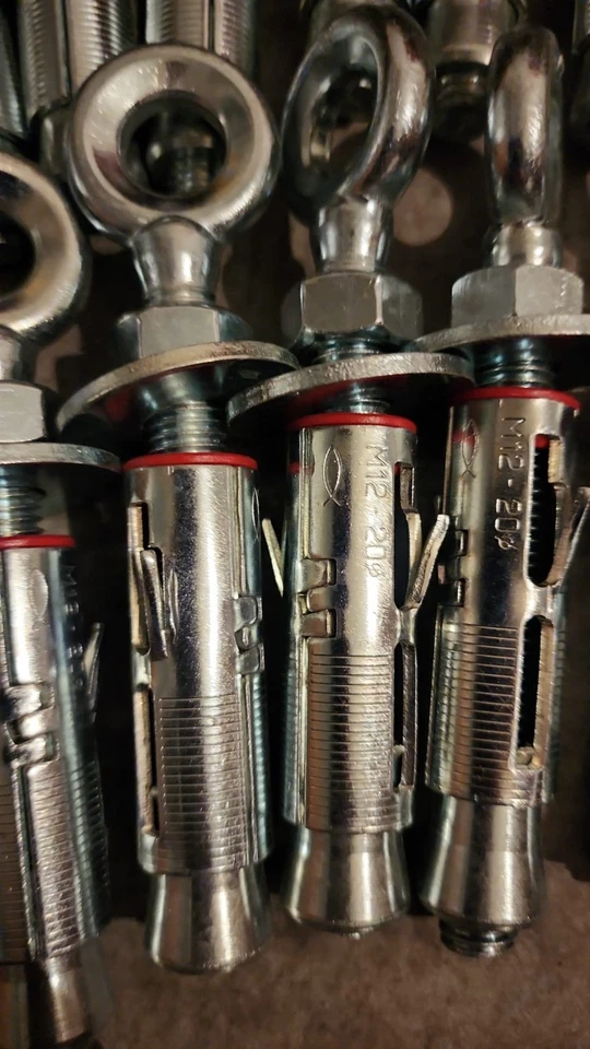 Fischer Tasselli in Acciaio per Carichi Pesanti SLM 12 con occhiolo (20 Pz.) - Immagine 2 di 4