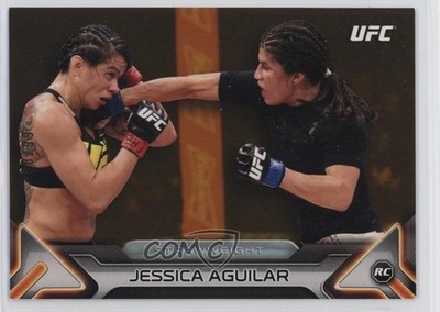 2016 Topps UFC Knockout Gold 38/99 Jessica Aguilar #99 Rookie RC 0it8
