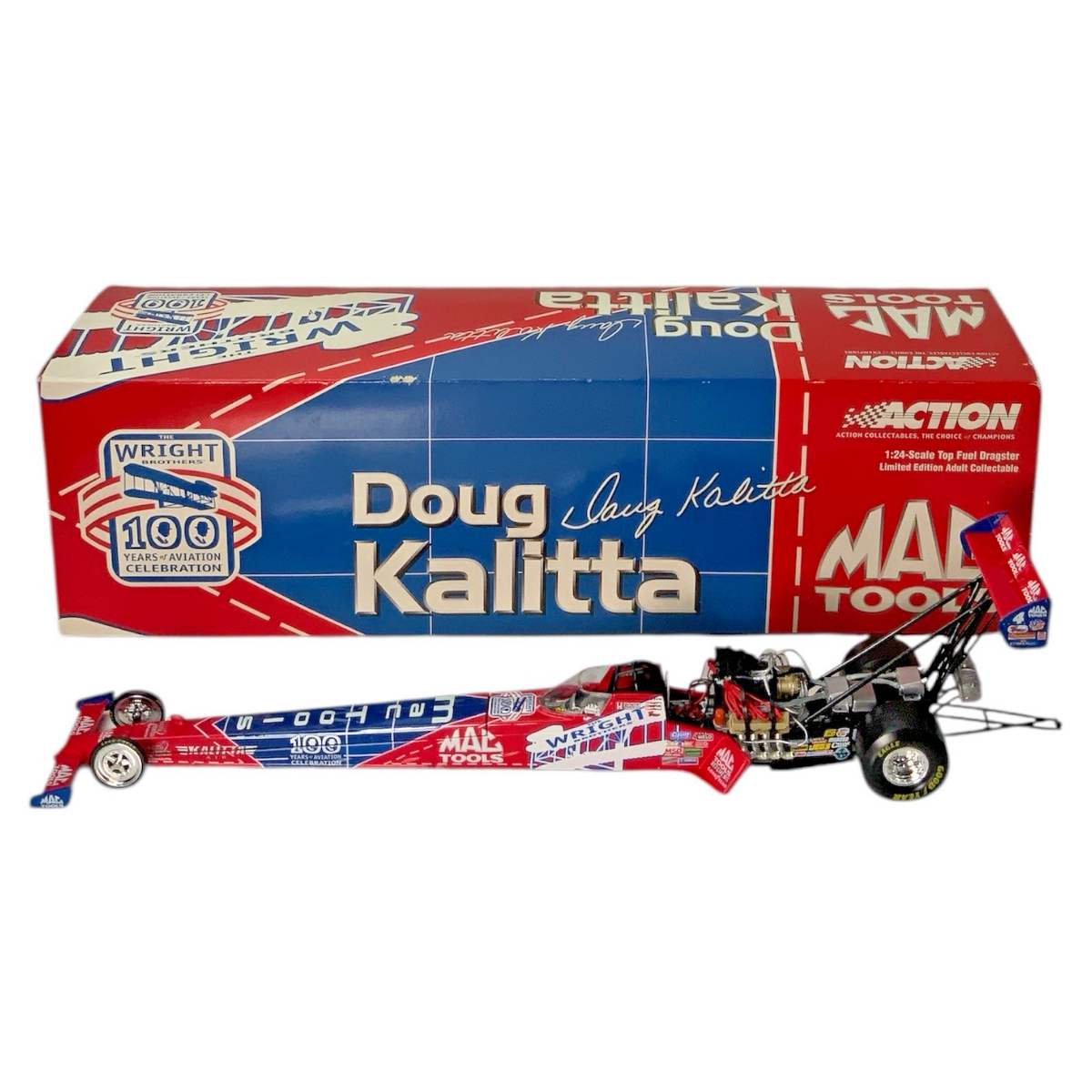 ミニカー DougKalitta MACTOOLS 1/24 2003 Action 1/24 Doug Kalitta Mac Tools/Wright Brothers NHRA