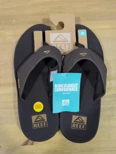 Reef Fanning Men's Flip Flops Sandals Bottle Opener Brown Size 9