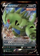 2021 CG Sword & Shield Battle Styles Tyranitar V Basic/Rare Holo V #97
