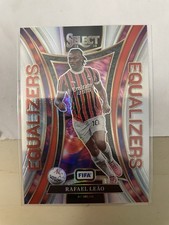 2024-25 Panini Select FIFA Equalizers Silver Prizm Rafael Leao #16 AC Milan