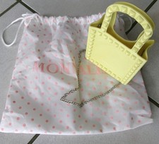 Monnalisa Tasche Mini Bag Gelb mit Staubbeutel NEU