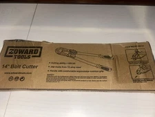 Edwards Tools 14” Heavy Duty Forged T8 Steel Bolt Cutters
