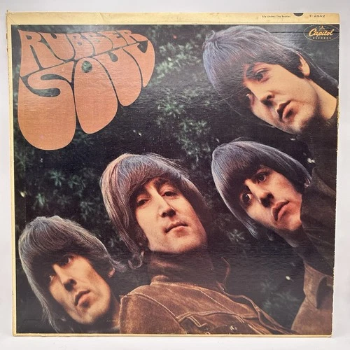 The Beatles - Rubber Soul (1965) Vinyl LP Album, Capitol Records T 2442, VG+