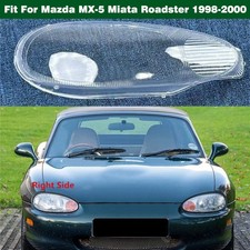 Front Right Headlight Lens Cover Mask Glue For Mazda Mx-5 Miata Roadster 1998-00 Front Right Headlight Lens Cover Mask Glue For Mazda Mx-5 Miata Roadster 1998-00