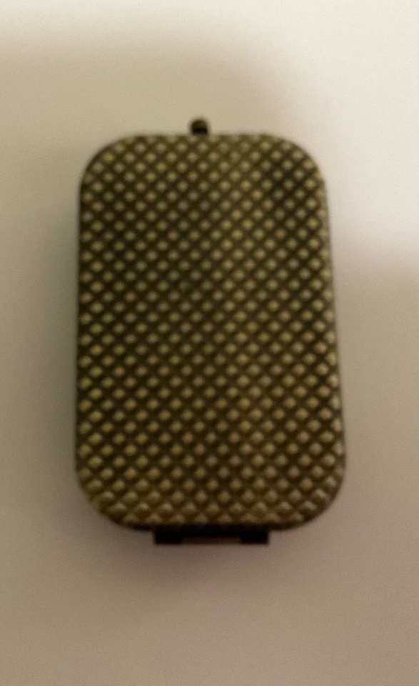 Retro handheld rectangle compact mirror, flower & butterfly design,  gift. M-7 - Image 4 of 4