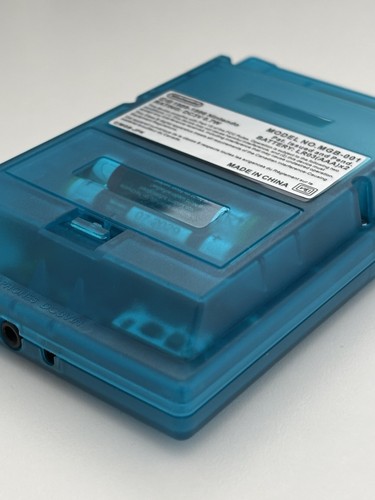 Custom Nintendo Game Boy Pocket Color - IPS Screen Mod - Plays GB/GBC - Crystal - Afbeelding 8 van 9