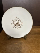 Lenox Starlight Bread Plate 6 1/8” Gold Trim Vintage