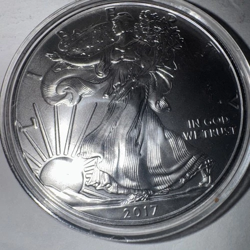 2017 $1 American Silver Eagle 1 oz Uncirculated (BU) Coin