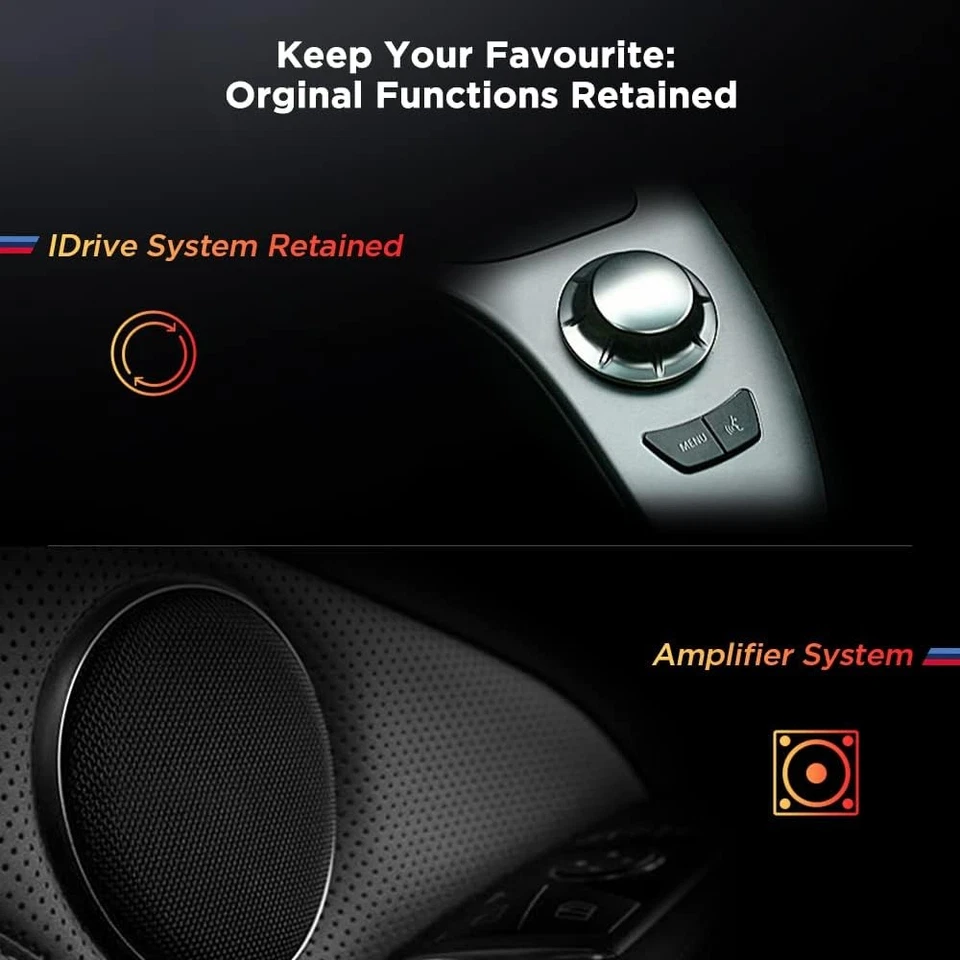 Android 12 Autoradio Stereo CarPlay DAB+ für BMW E60 E61 E63 E64 E90 E91 E92 E93 - Bild 4 von 4