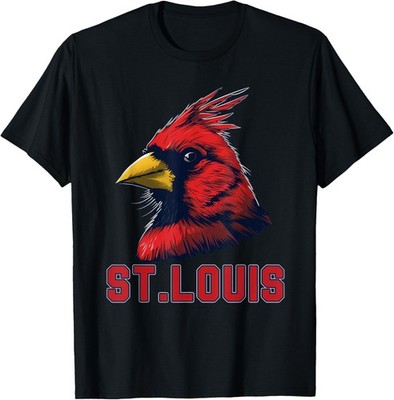 I Love St. Louis Proud First Name Lovers Apparel Bird Animal T-Shirt