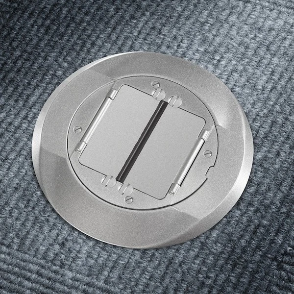 Hubbell Wiring Device-Kellems S1cfcal Box Cover, Floor Box Type, 2 Gang, - Image 2 of 4