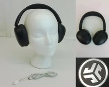 JLab Over Ear Headphones JBuds Lux ANC Wireless Bluetooth Tested W/ Cord #J4060