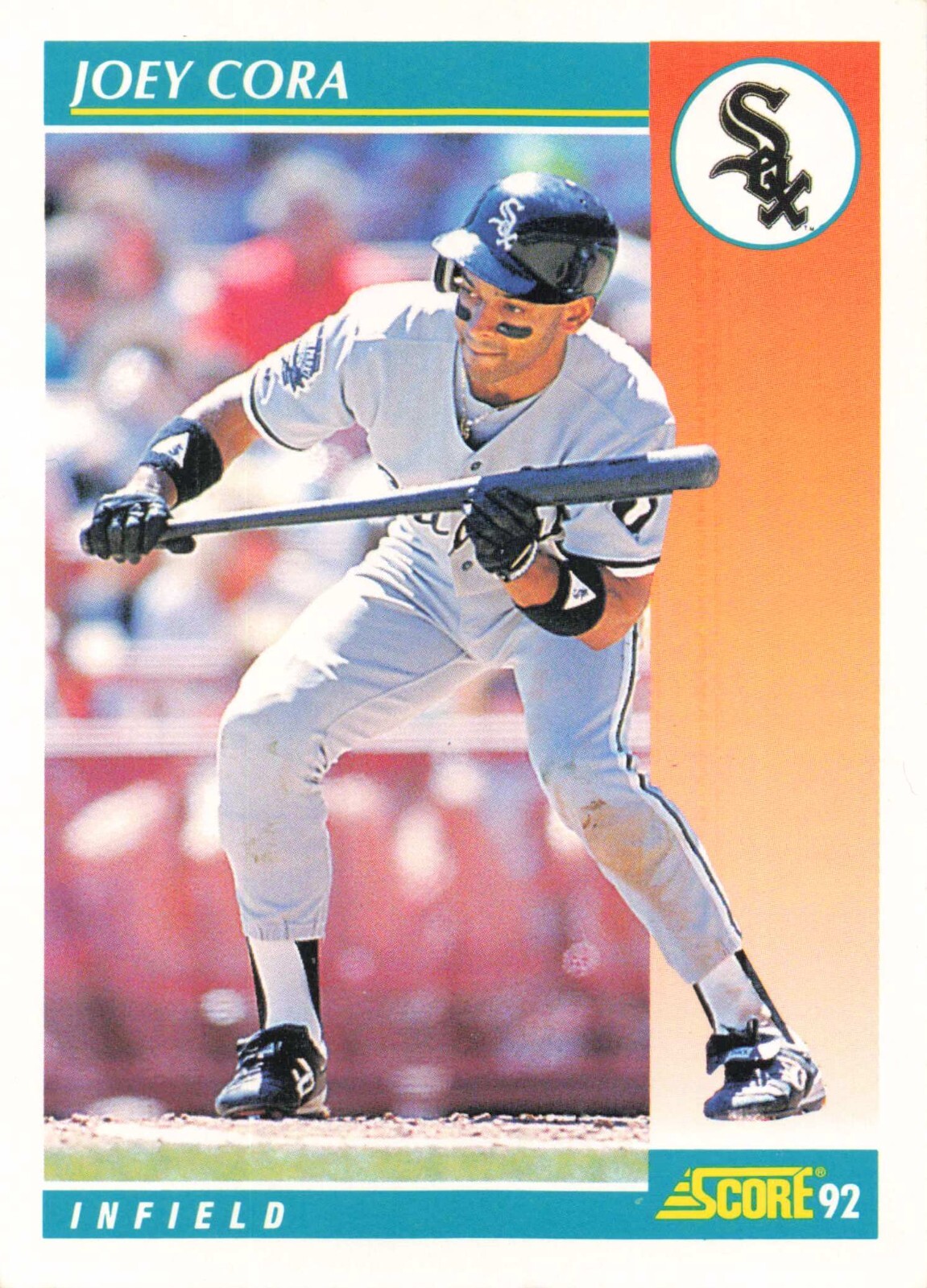 Joey Cora Chicago White Sox 1992 Score Baseball Card #326