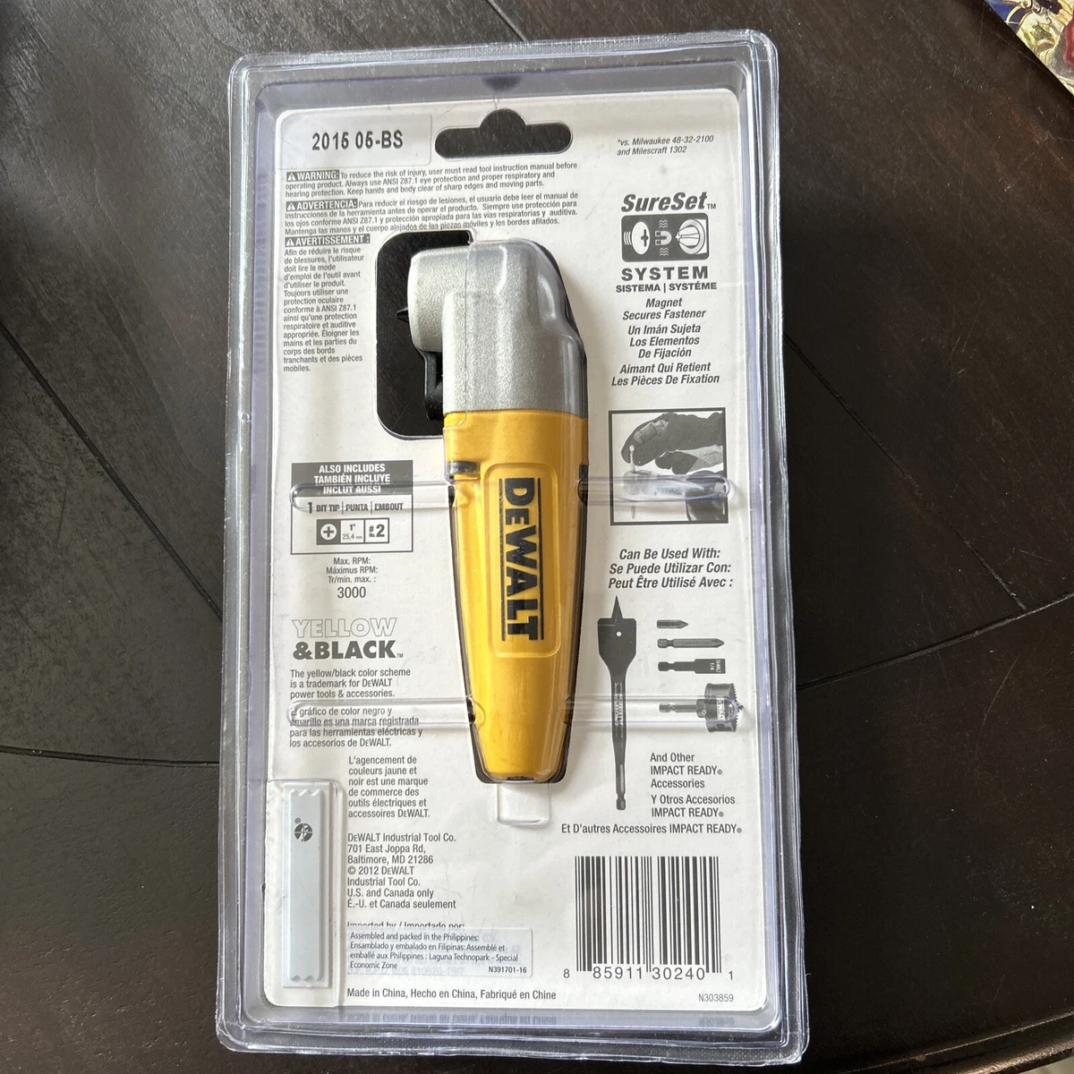 Dewalt dwara100 online right angle attachment