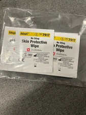 Hollister Lot Of 75 Packs 7917 Adapt Skin Barrier Wipe Loose 3 PACKS OF 25