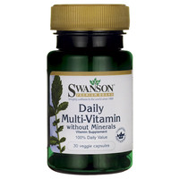 Swanson Daily Multivitamin Without Minerals 30 Veg Caps on sale Swanson Daily Multivitamin Without Minerals 30 Veg Caps on sale