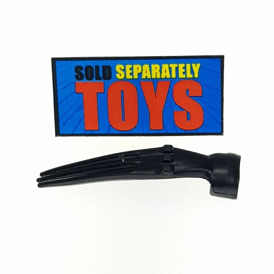 X Men Secret Wars Wolverine GARRA NEGRA 1984 Marvel arma accesorio parte RARO Foto 4 de 4