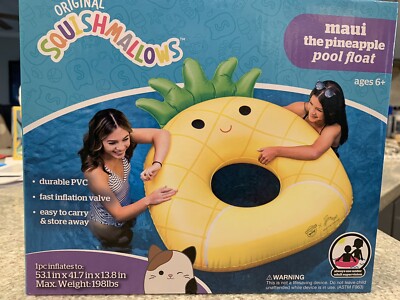 Squishmallow Maui the Pineapple Float by BigMouth(New In Box)