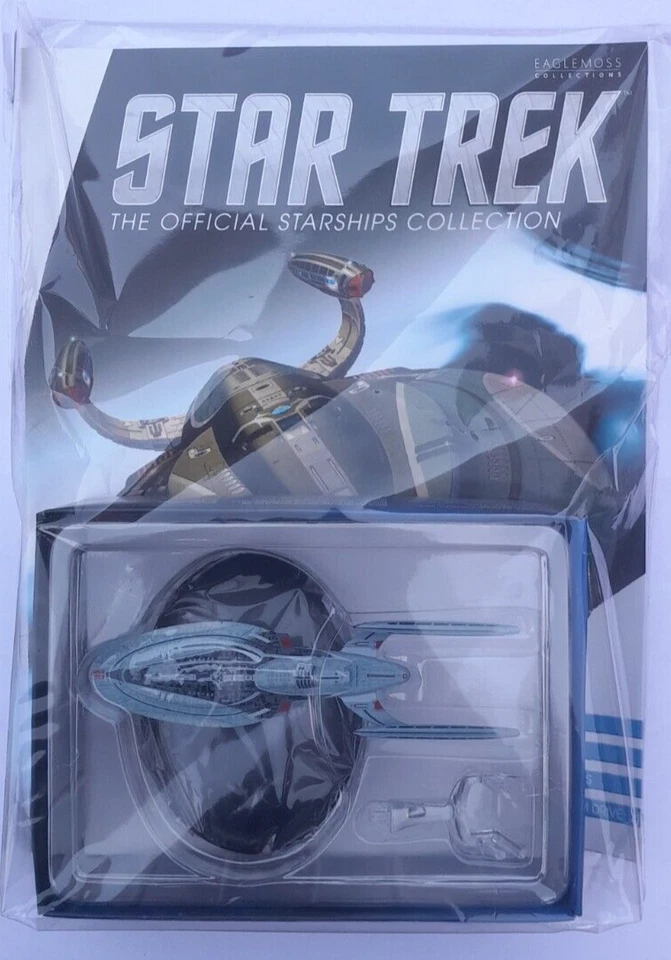 CHALECO EAGLEMOSS STAR TREK EE. UU. AVENTINE CLASE STARSHIP CON REVISTA TOTALMENTE NUEVO