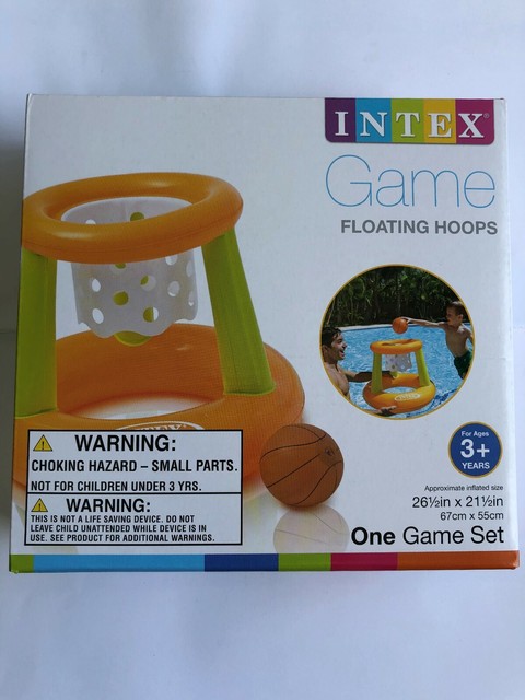 intex floating hoops