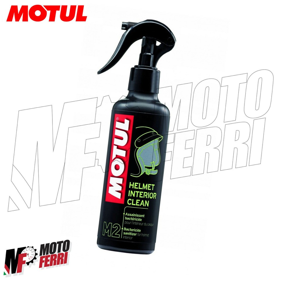 Pulitore Interno Casco Motul MC Care M2 Helmet Interior Clean 250 Ml - Foto 11