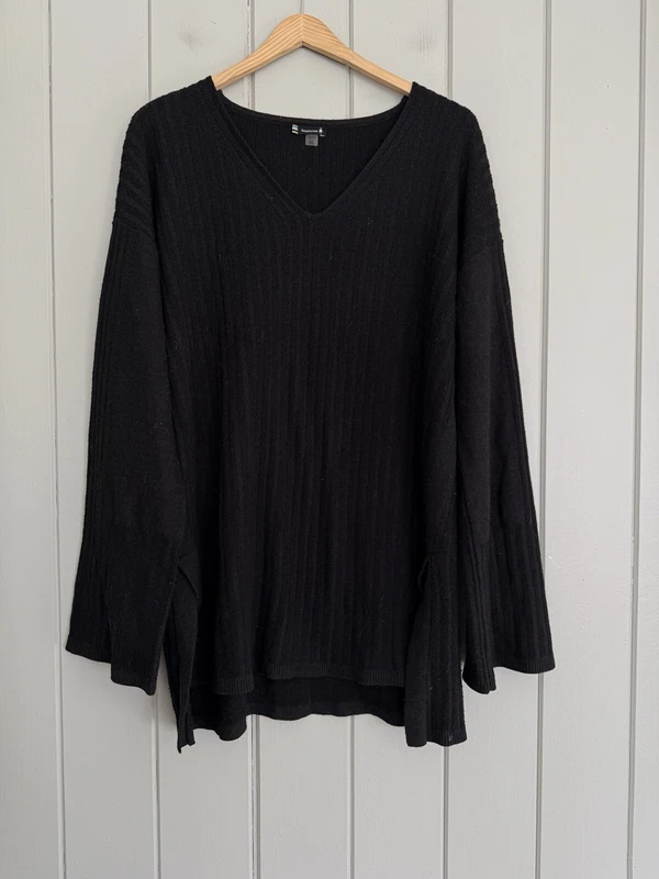 smartwool shadow pine v-neck pullover ribbed sweater
