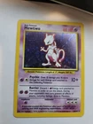Mewtwo Base Set Holo Pokemon Card WOTC
