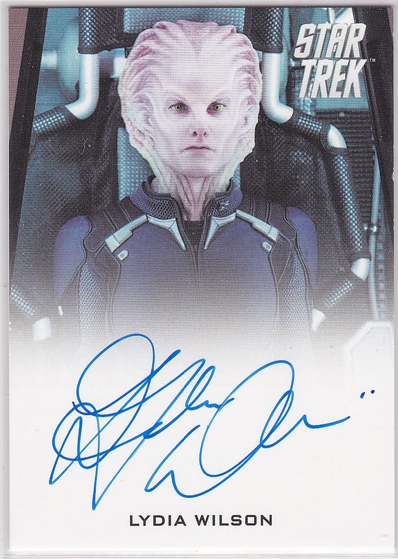 STAR TREK BEYOND MOVIE LYDIA WILSON AS KALARA AUTOGRAPH BEYOND