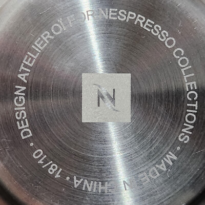 Nespresso 18/10 Stainless Steel Saucer - Atelier OI (P1719) | eBay